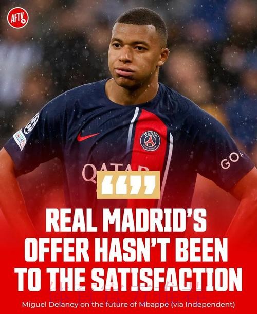 皇马报价已在姆巴佩手中 薪资远低于22年和现在 皇马报价已在姆巴佩手中 薪资远低于22年和现在